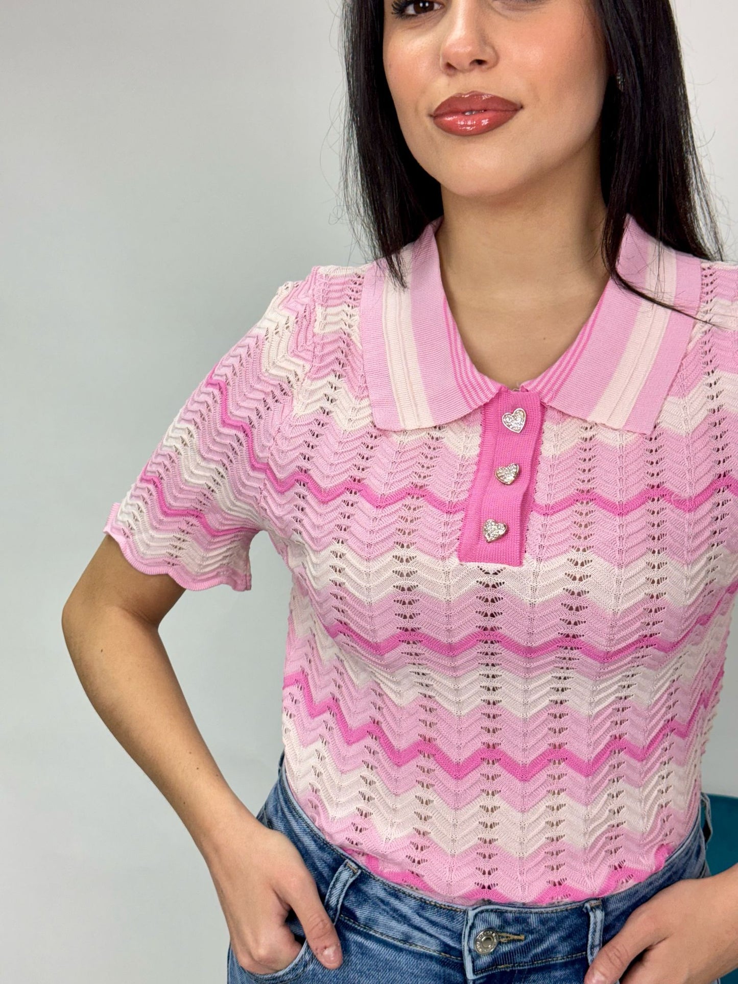 MAGLIA FILO RAINBOW
