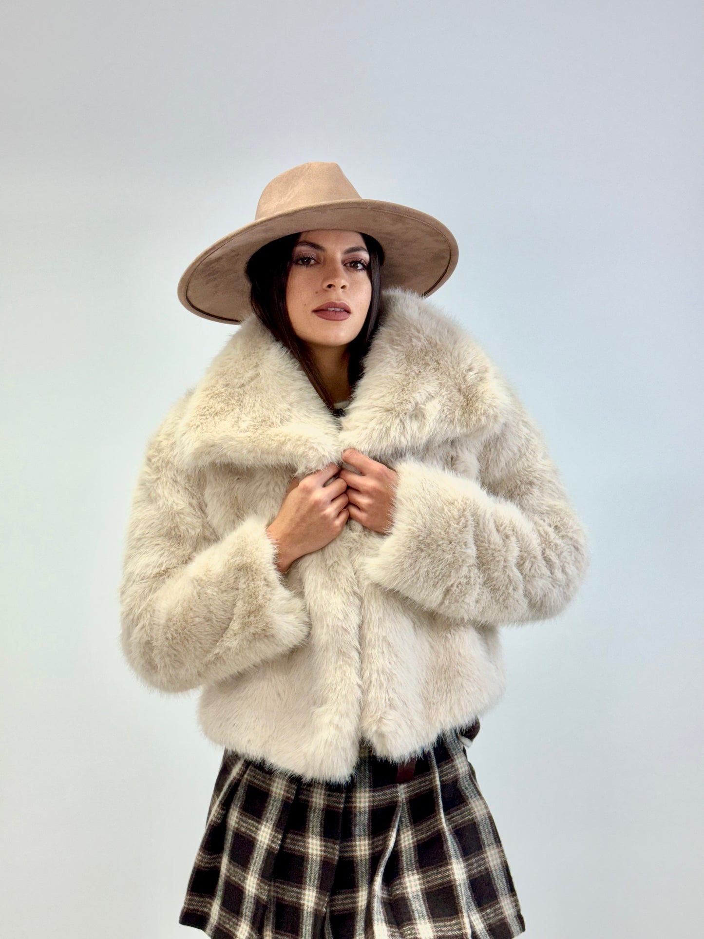 SIMIL PELLICCIA CREAM