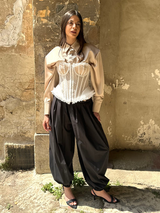 PANTALONE PARACHUTE BLACK