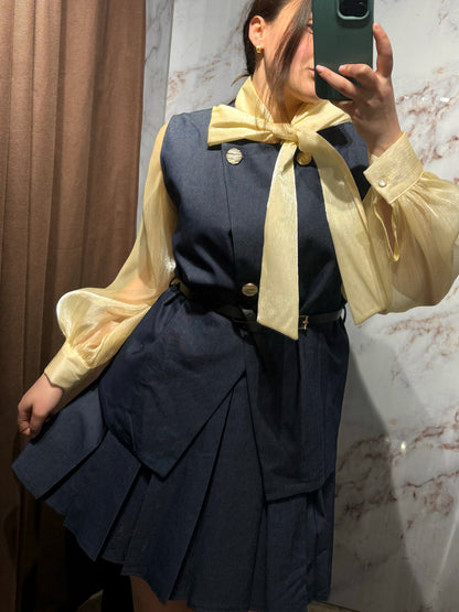 CORD SET DENIM