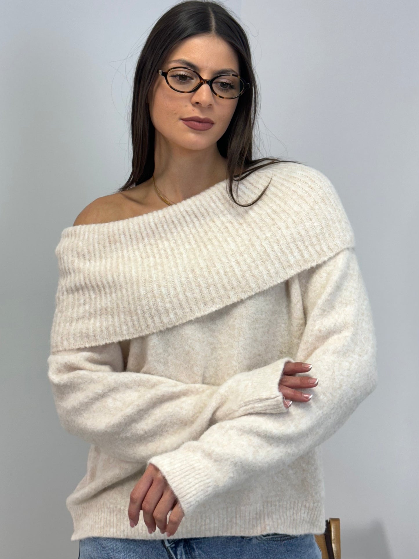 MAGLIA SCOLLO OMERALE