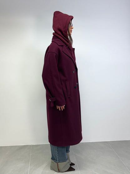Cappotto over Burgundy