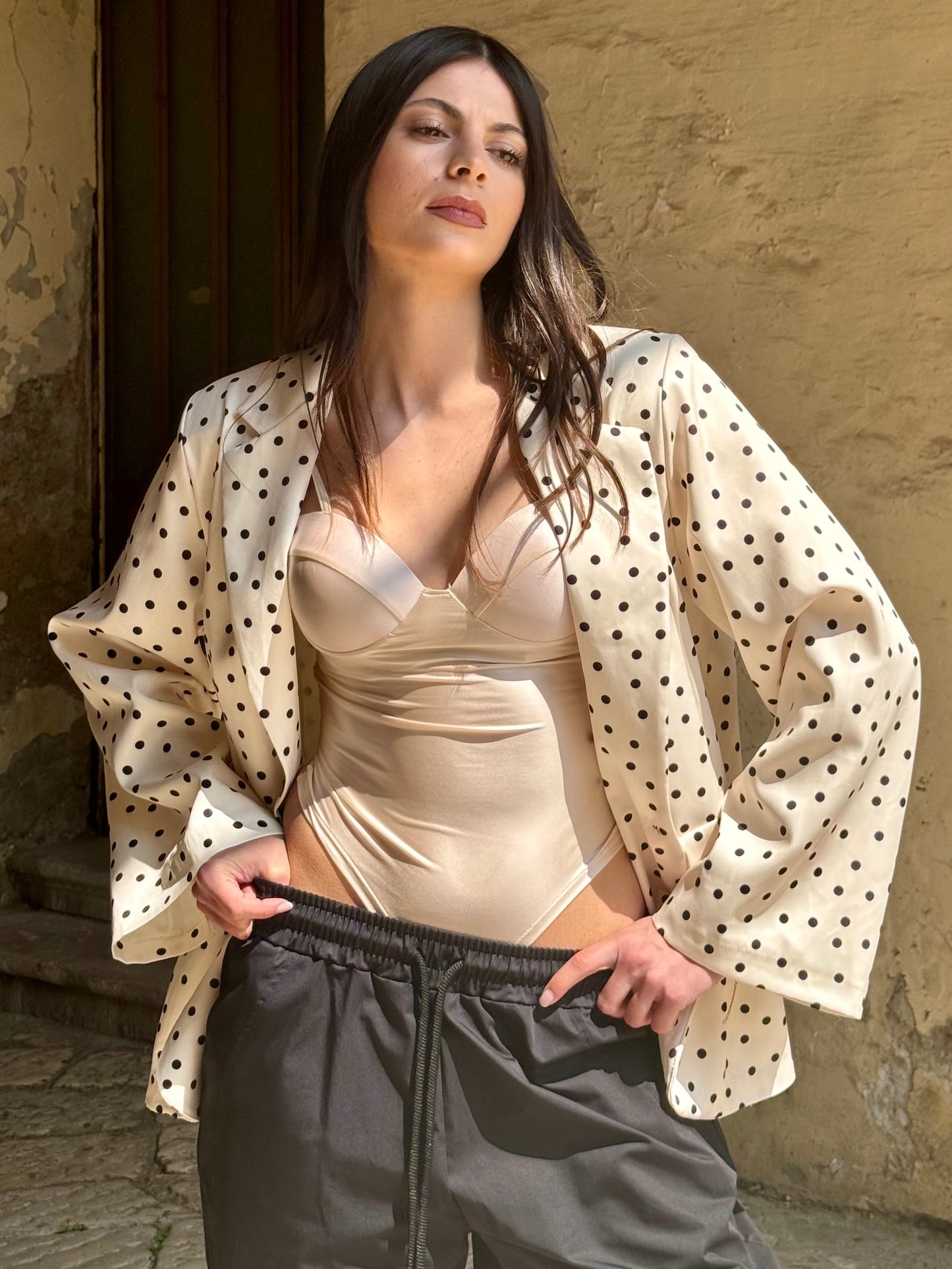 BODY SATIN CHAMPAGNE