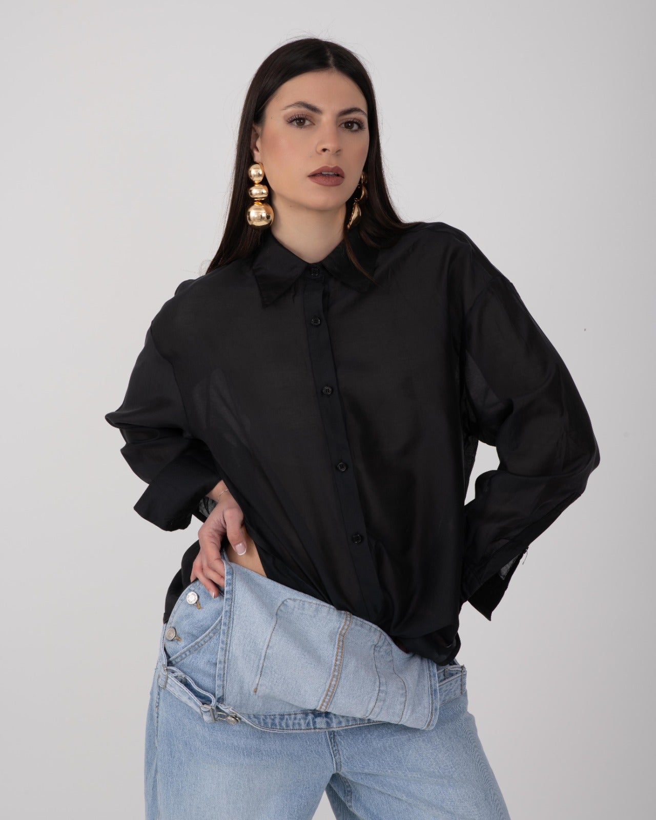 CAMICIA LOVELY SATIN