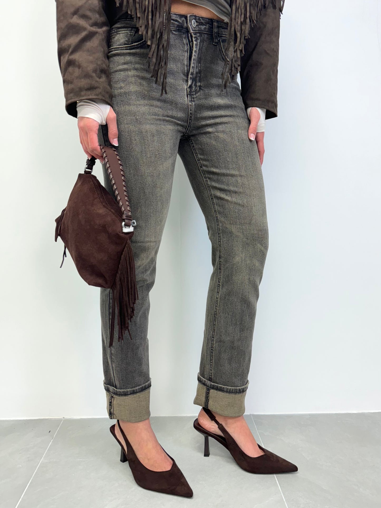 JEANS REGULAR FIT SABBIA