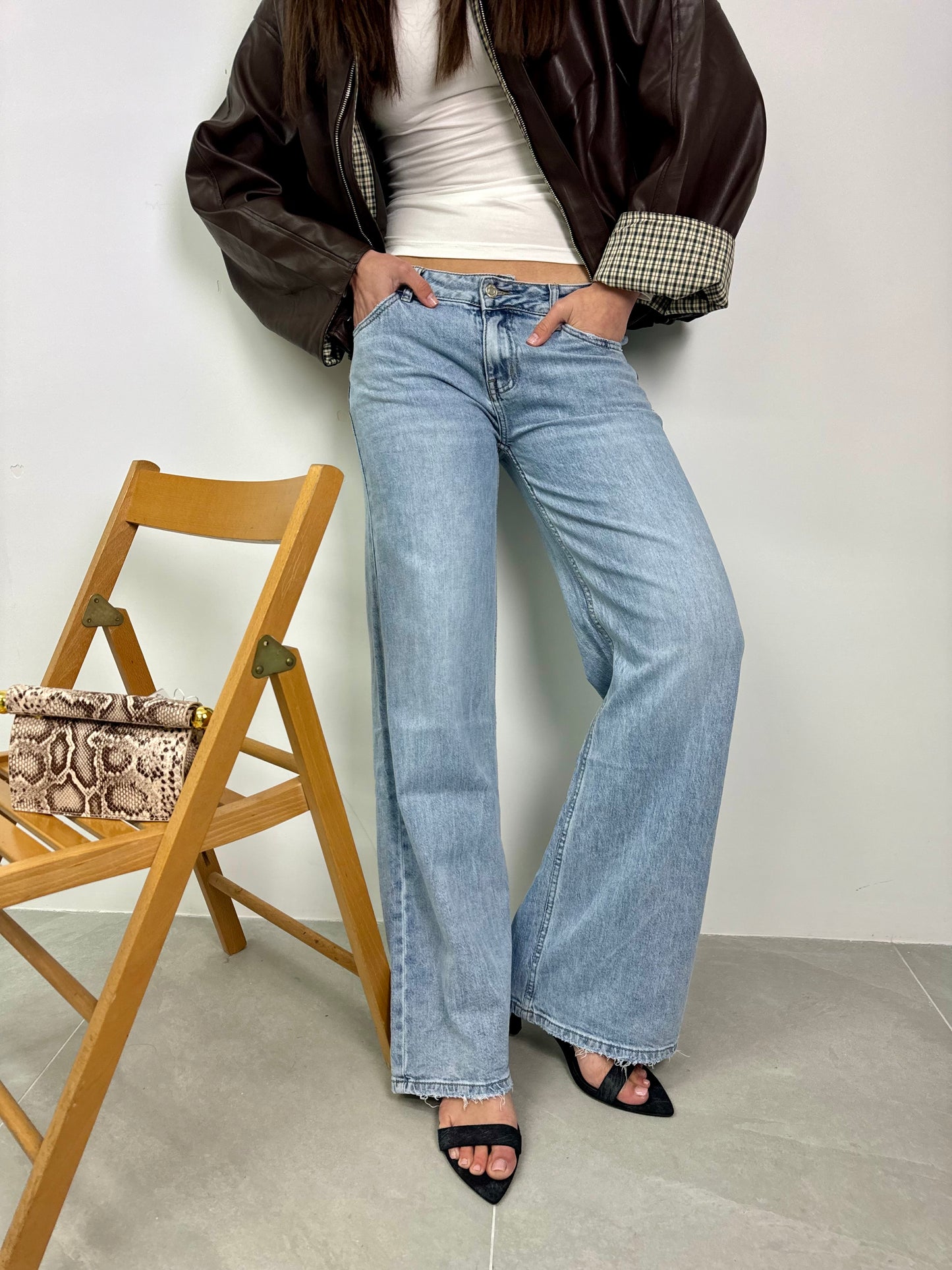 JEANS DENIM LOW WAIST
