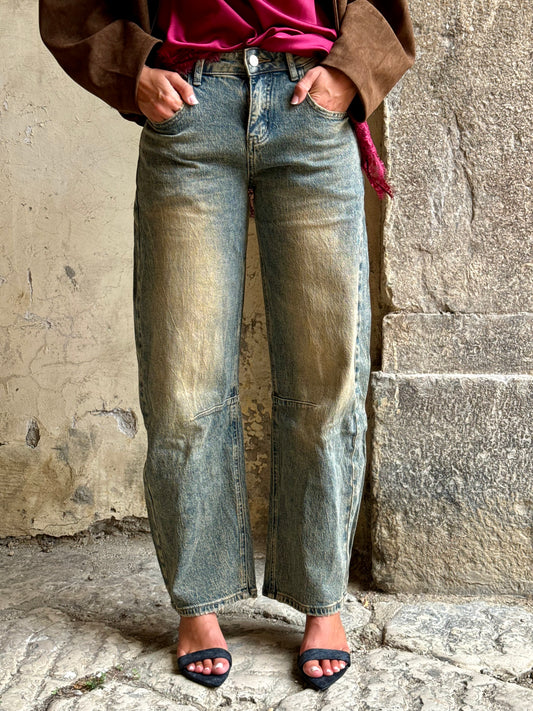 Jeans Isadora sabbia