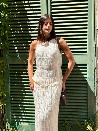 Cord set Faville bianco