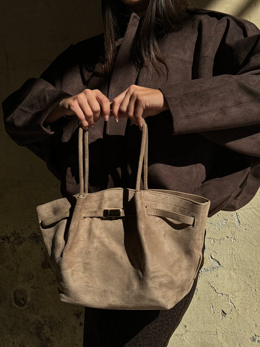 BORSA UNICA TAUPE