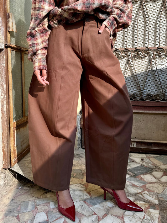 PANTALONE BALLON CAMEL