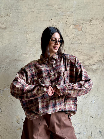 Camicia tartan wash