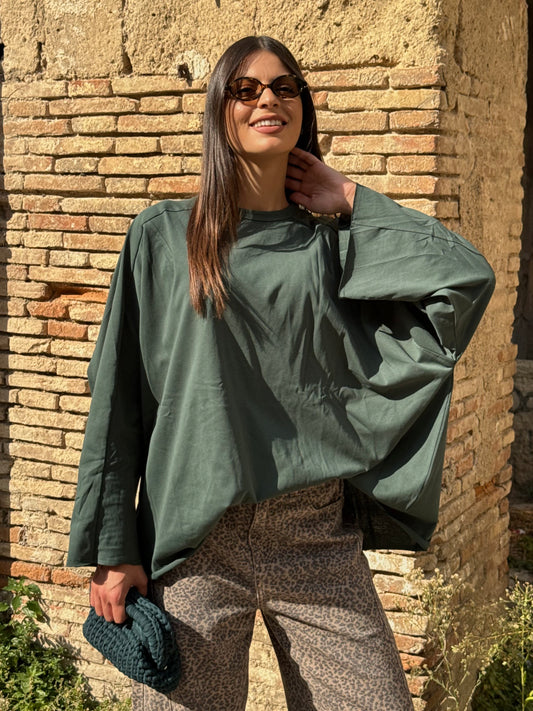 T-SHIRT LONGUETTE GREEN