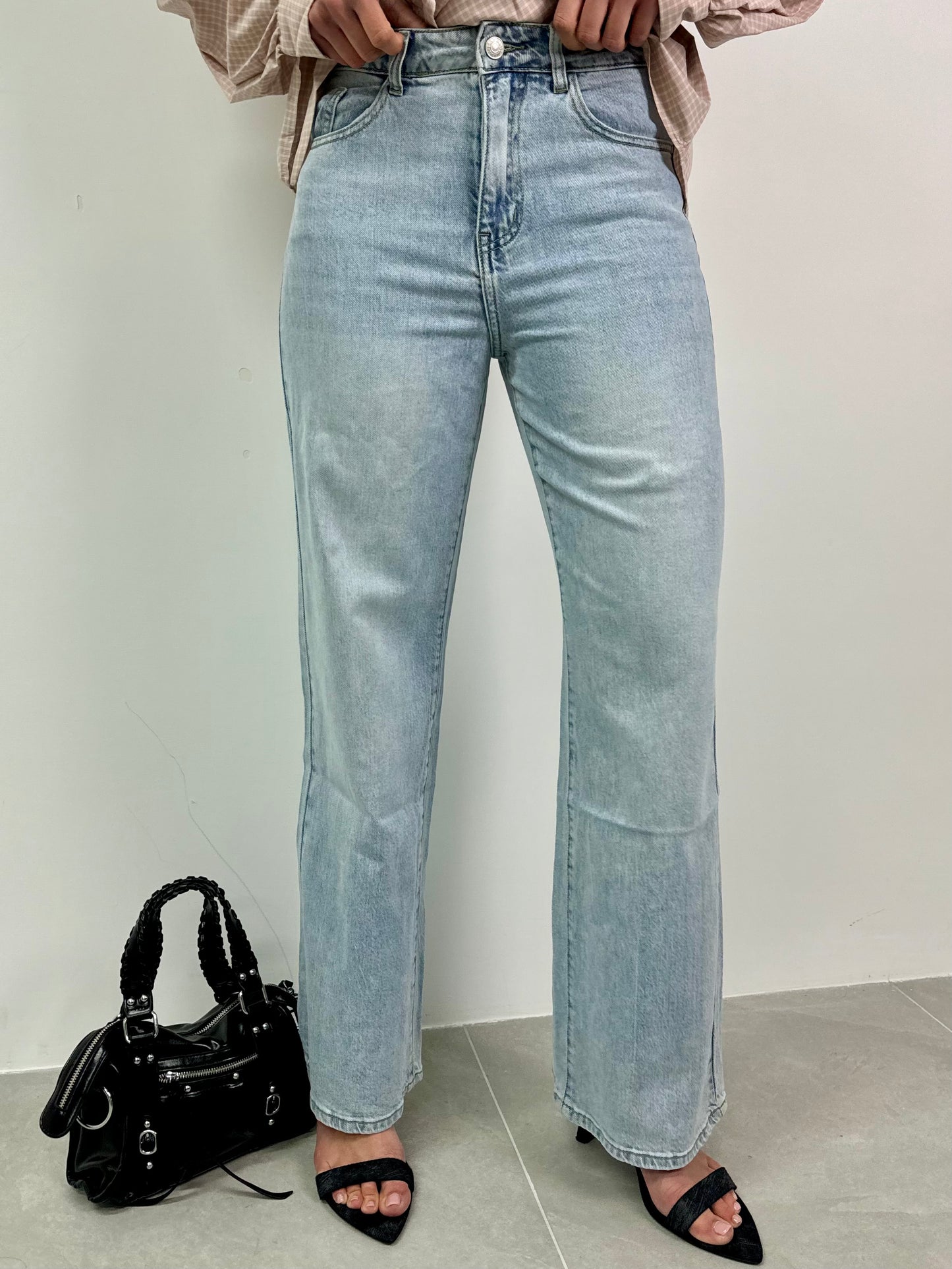 Jeans denim cielo