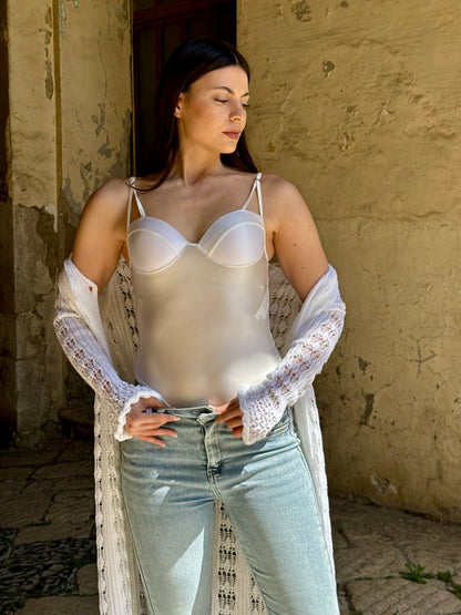 BODY SATIN BIANCO