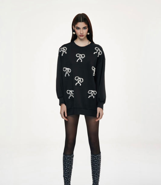 FELPA NERA ODÌ ODÌ