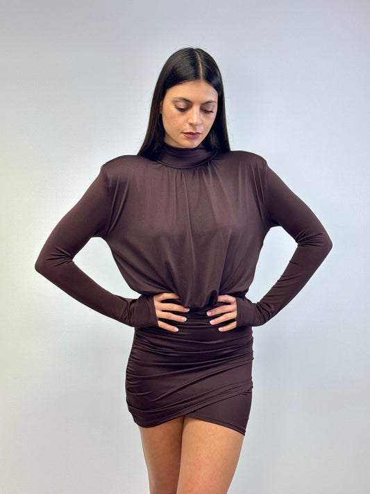 Mini abito choco