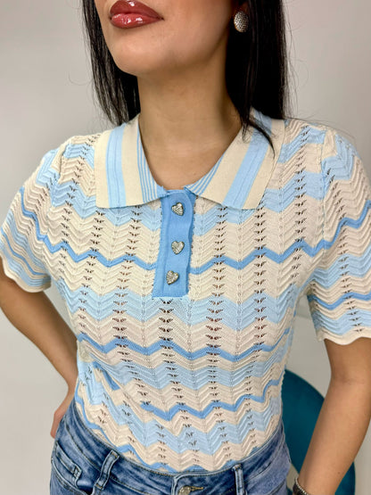 MAGLIA FILO RAINBOW