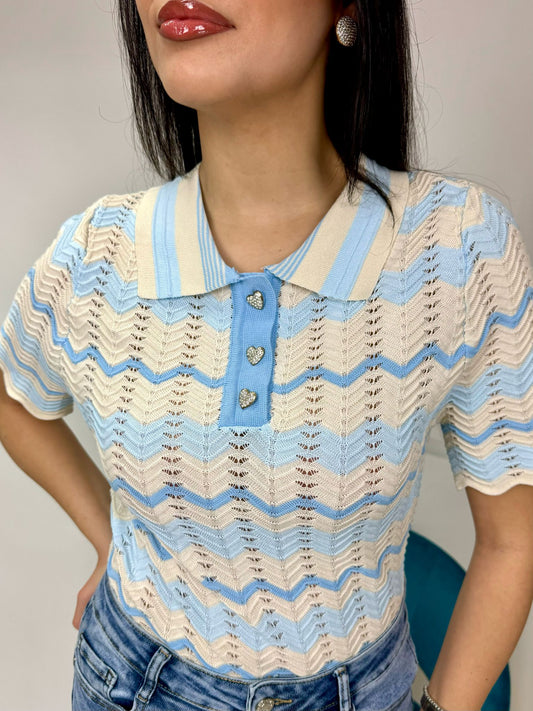 MAGLIA FILO RAINBOW