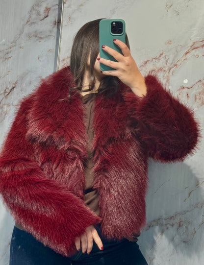 PELLICCIA AMELIA BURGUNDY