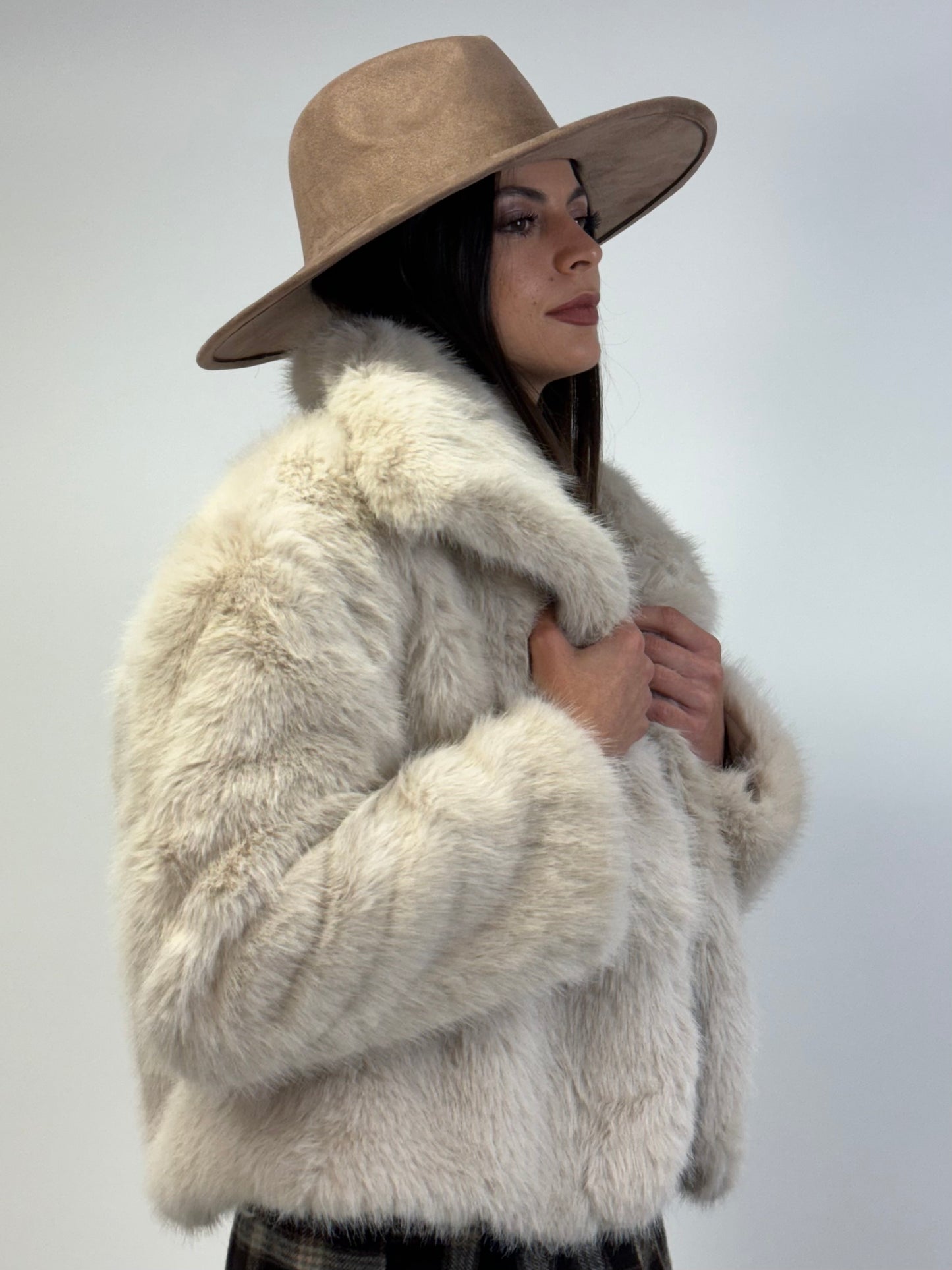 SIMIL PELLICCIA CREAM