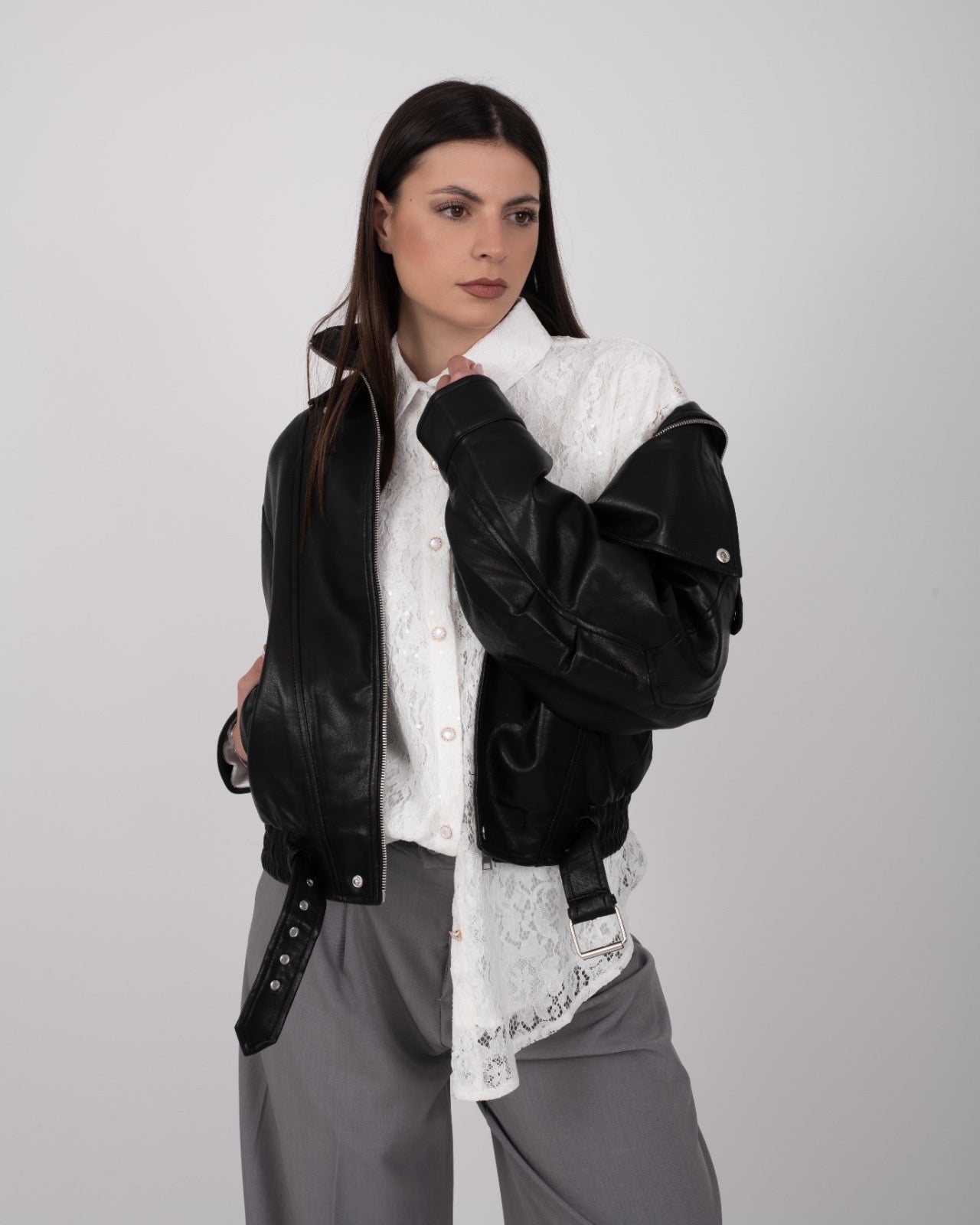 GIUBBOTTO ANIA BLACK