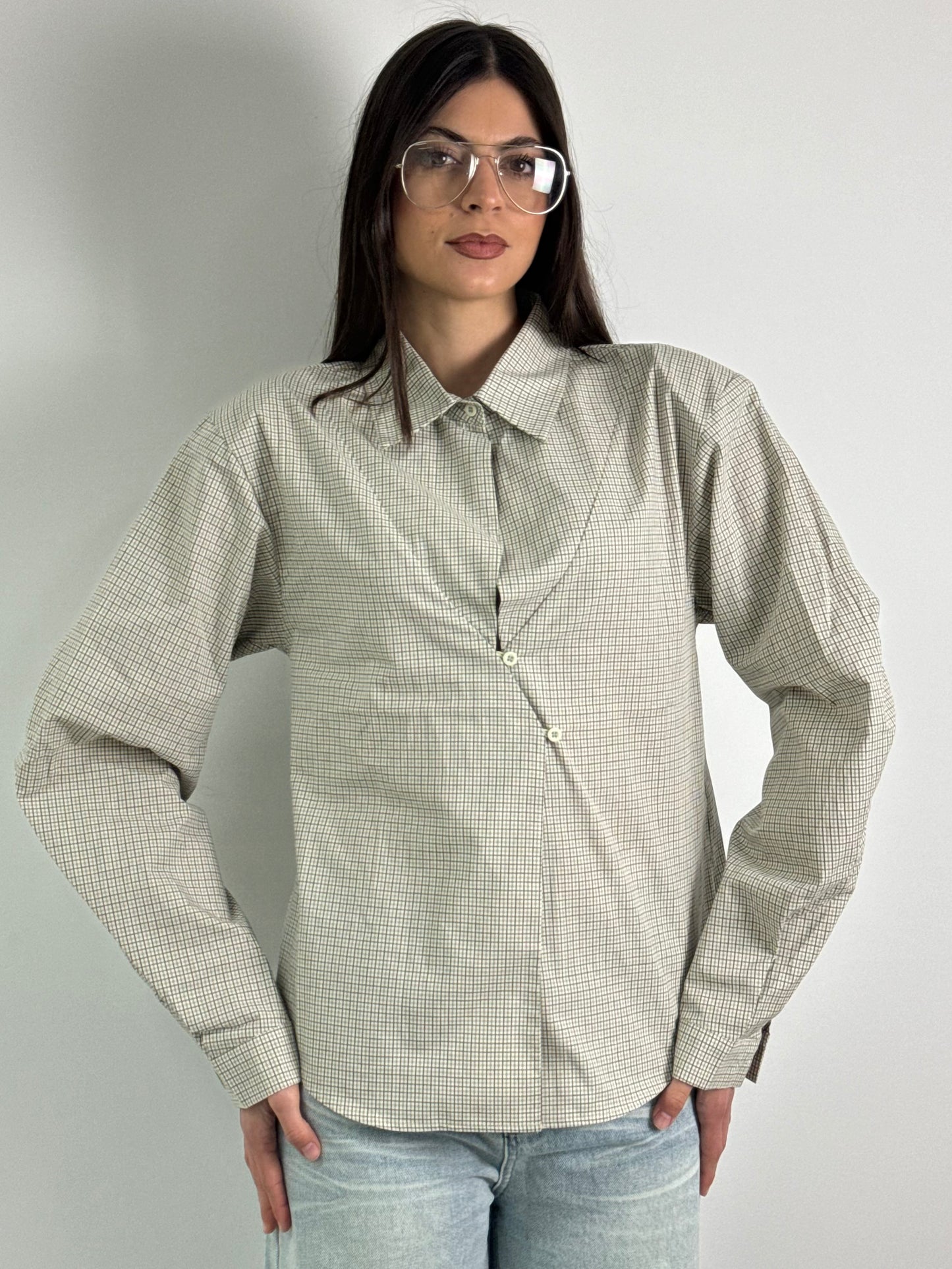 CAMICIA UNREGULAR VERDE