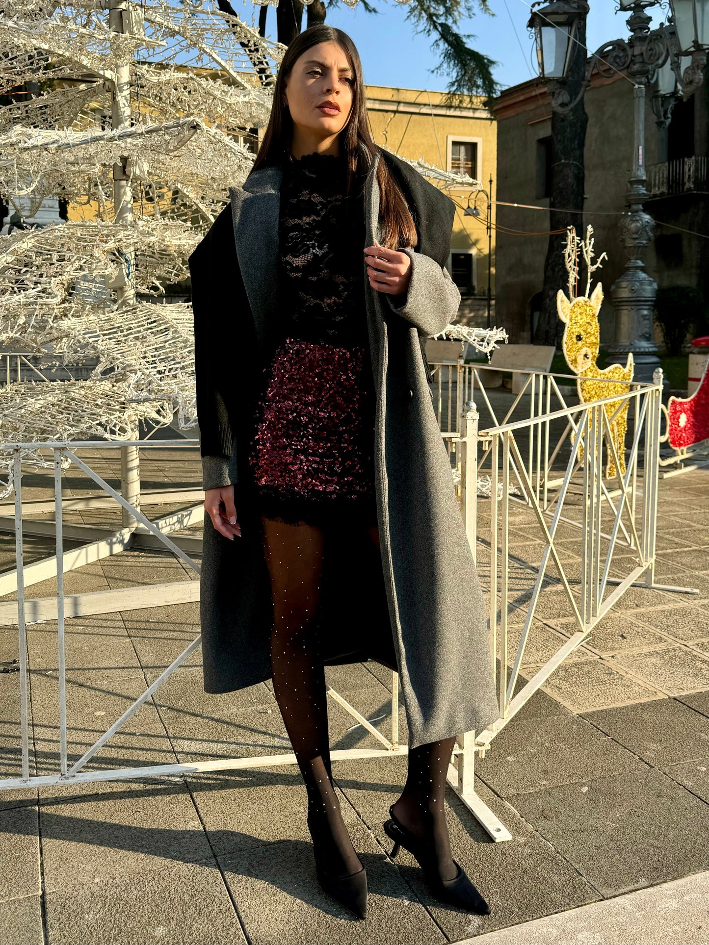 CAPPOTTO OVER GRIGIO