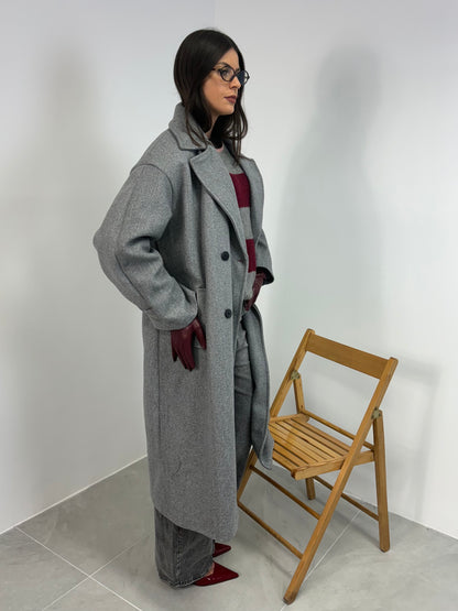 CAPPOTTO OVER GRIGIO