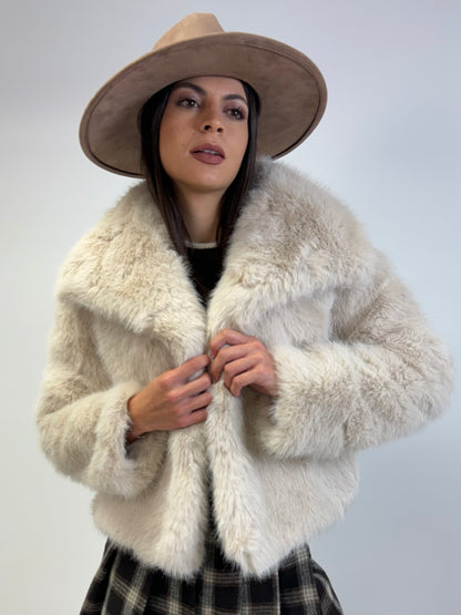 SIMIL PELLICCIA CREAM