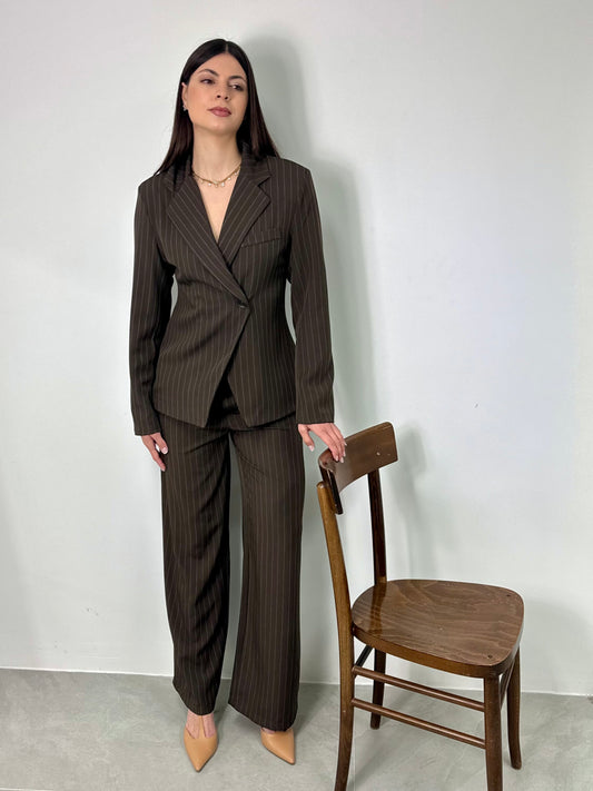 TAILLEUR LEA MARRONE