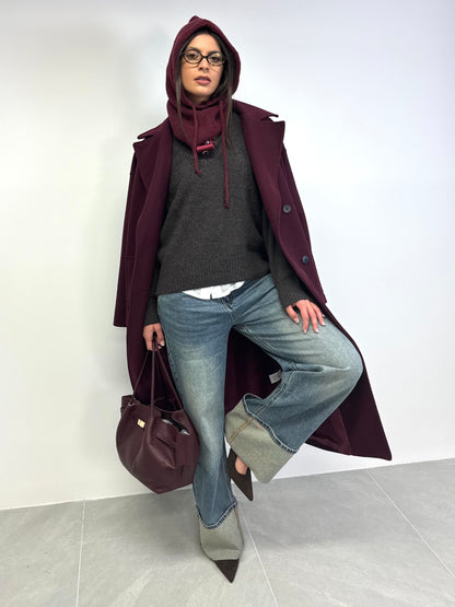 Jeans piegone sabbia