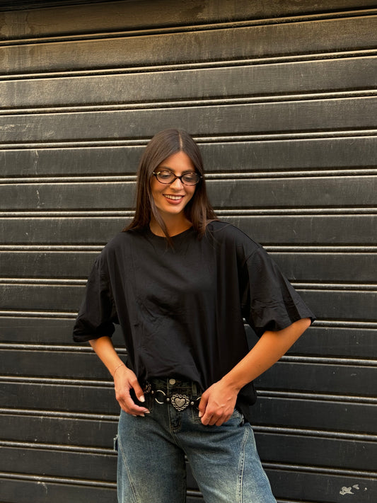 T-Shirt over basic