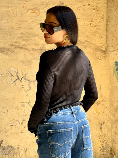 Maglia Jacqueline nera