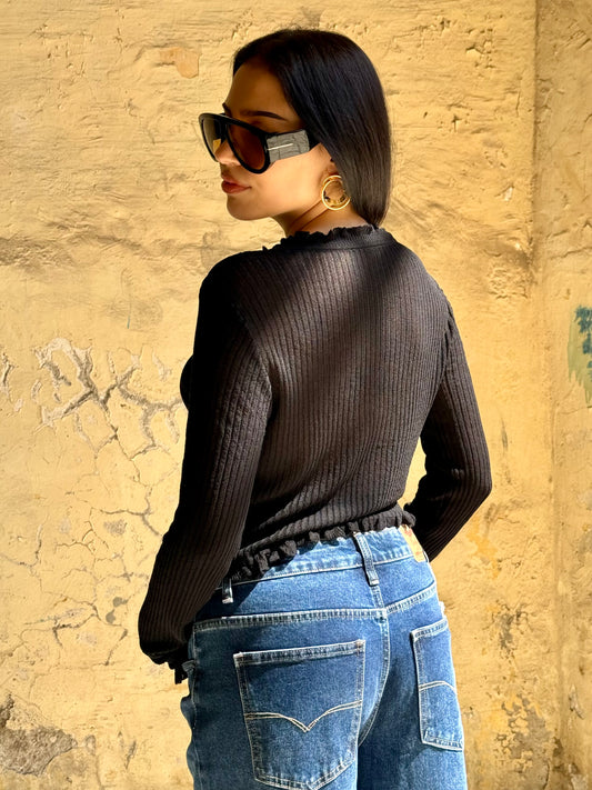 Maglia Jacqueline nera