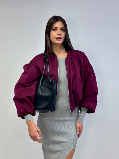 Bomber Burgundy
