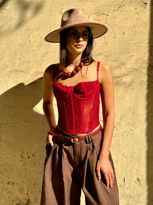 CORSETTO RED