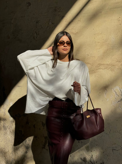 T-SHIRT LONGUETTE WHITE