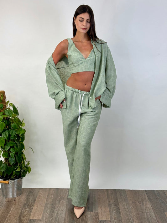 Cord set green