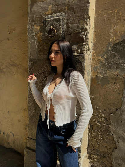 Maglia Jacqueline bianca