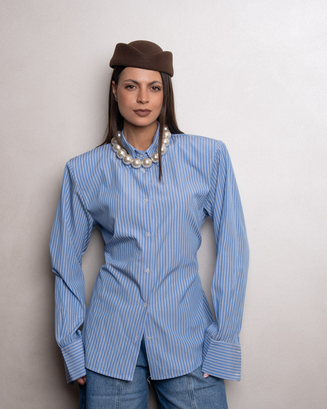 CAMICIA BERLIN AZZURRA