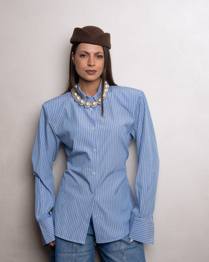 CAMICIA BERLIN AZZURRA