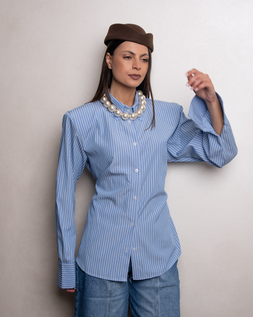 CAMICIA BERLIN AZZURRA