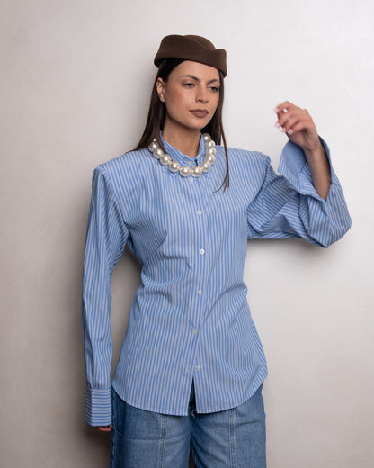 CAMICIA BERLIN AZZURRA