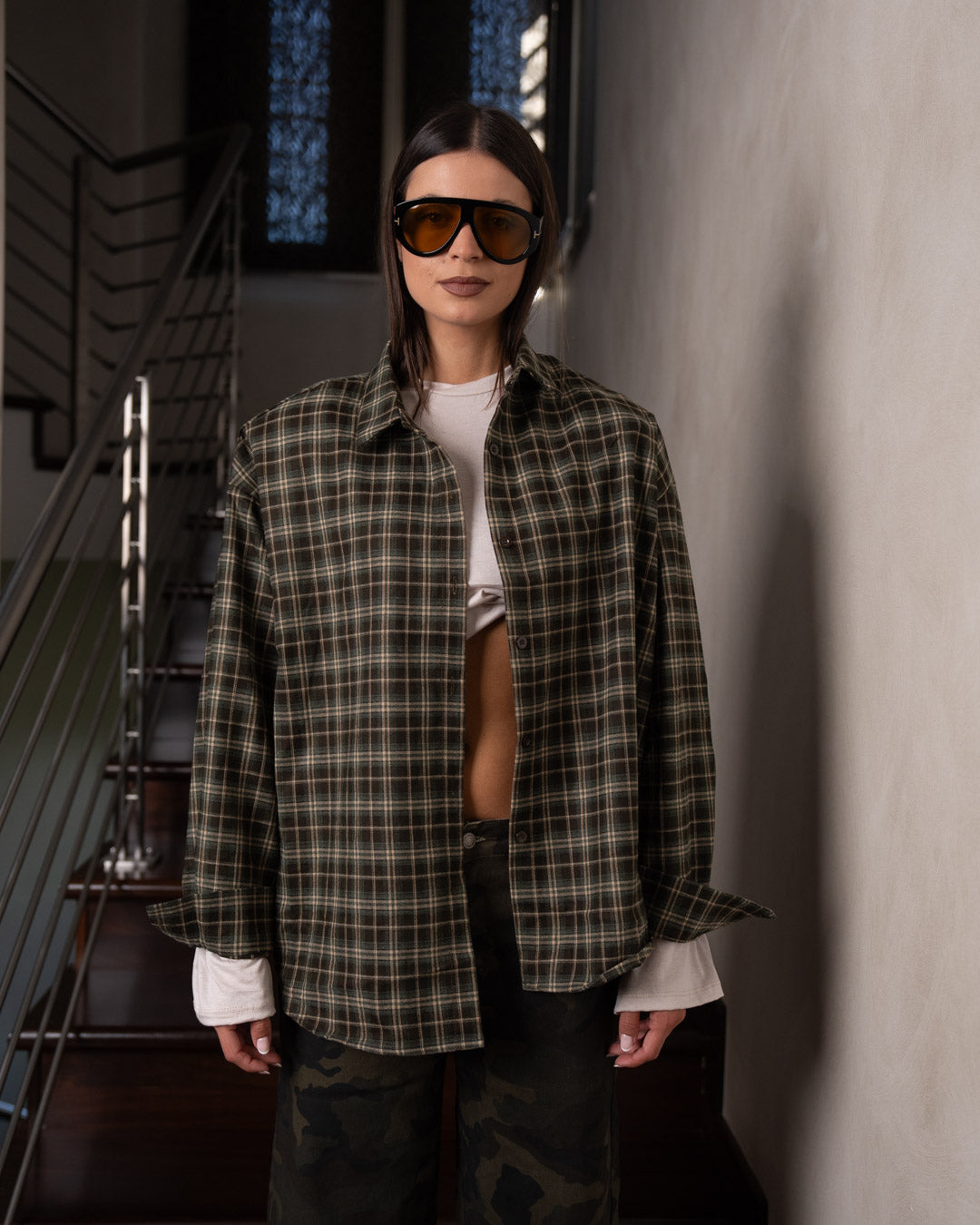 CAMICIA NEW YORK VERDE