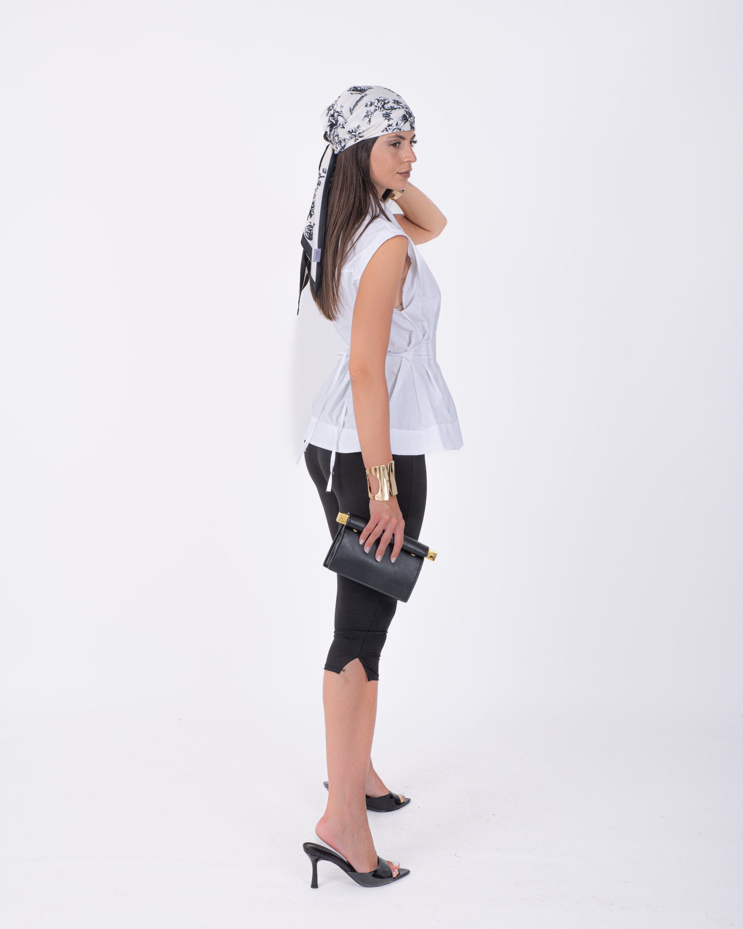 CAPRI PANTS LYCRA NERO