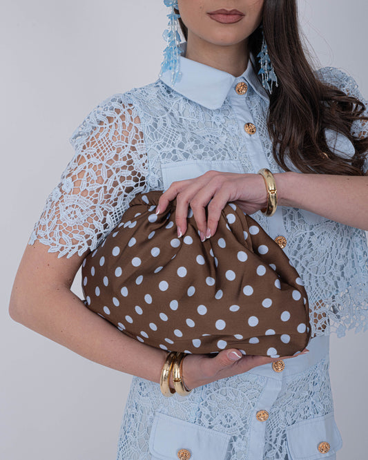 BORSA PASTICCINO POIS CHOCO AZUL