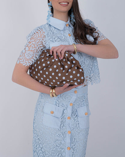 BORSA PASTICCINO POIS CHOCO AZUL