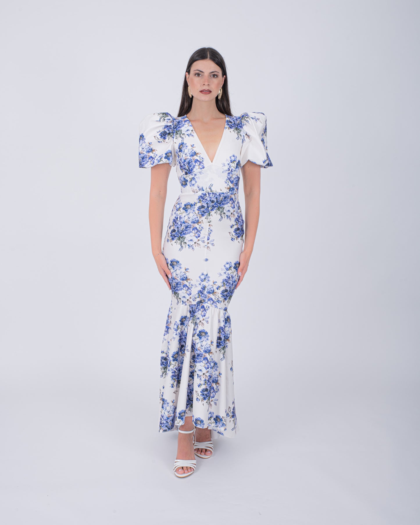 ABITO LUNGO LUXE BLU