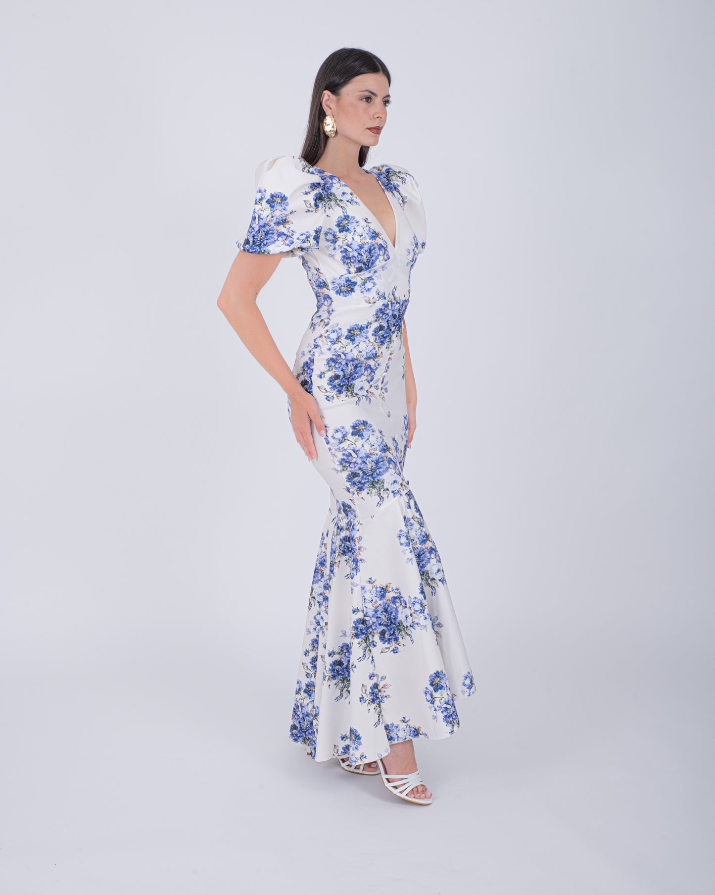 ABITO LUNGO LUXE BLU