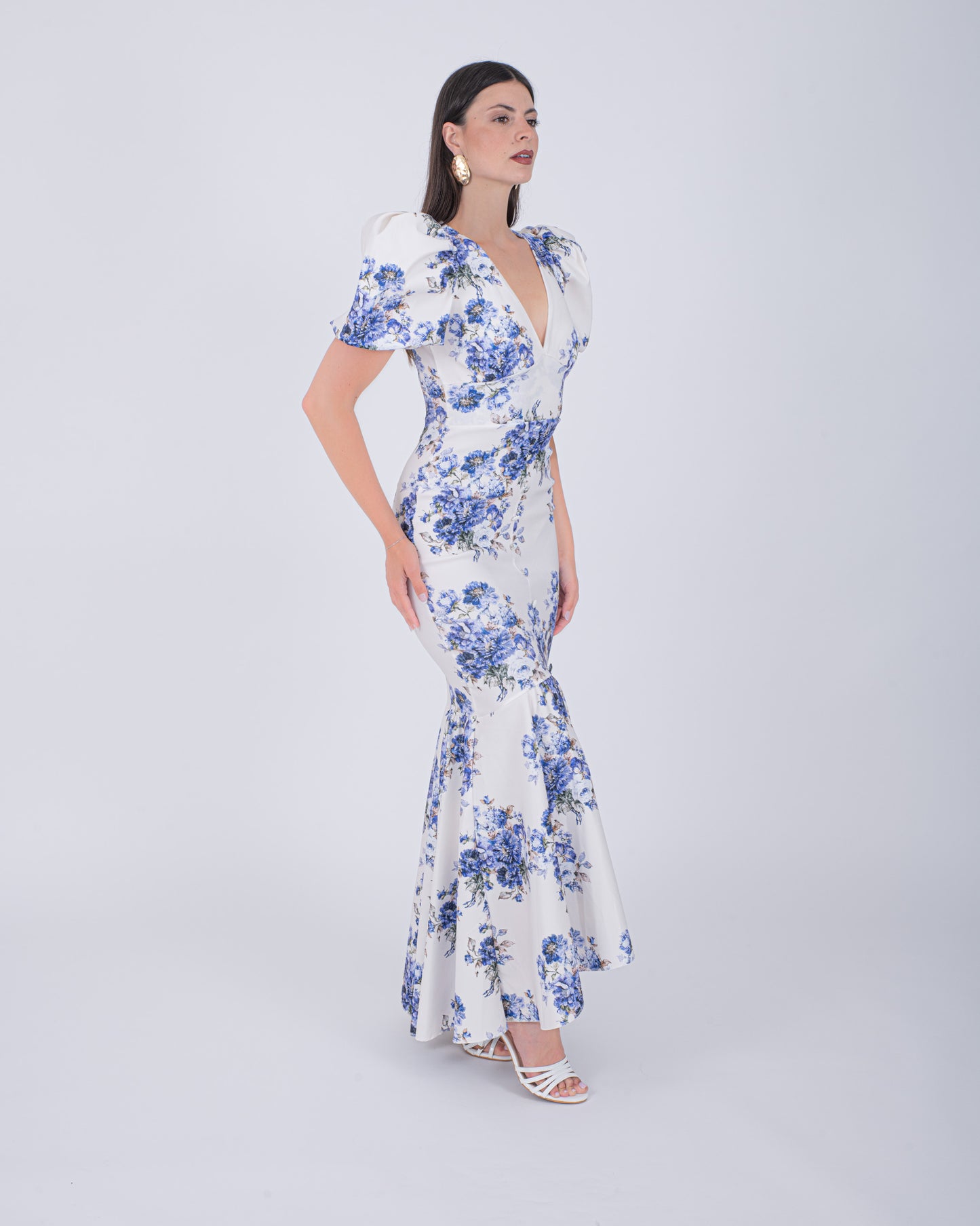 ABITO LUNGO LUXE BLU